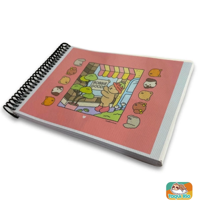 LIVRO DE COLORIR BOBBIE GOODS - A5 ENCADERNADO