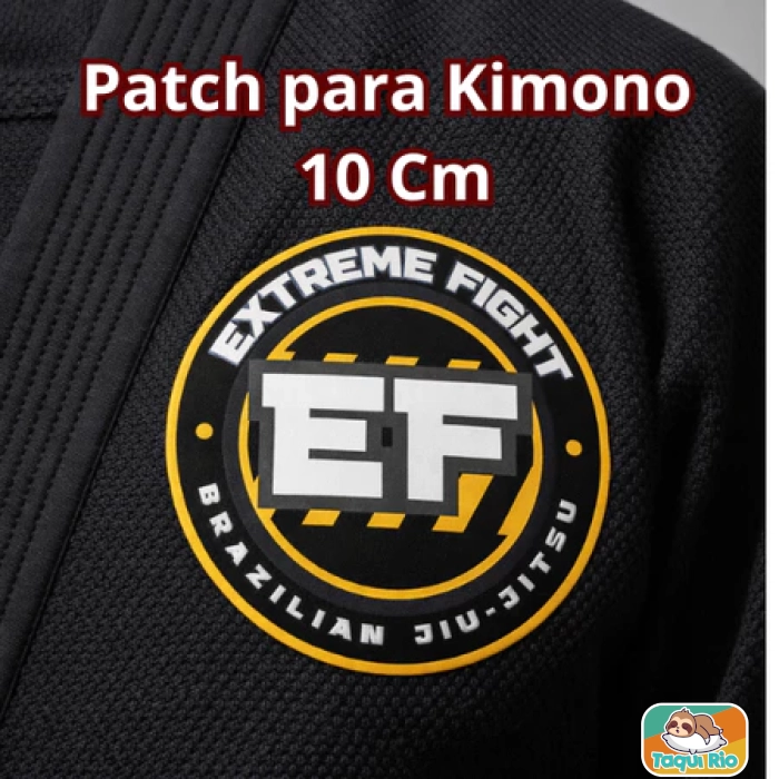 Kit com Patchs 10CM Personalizados - Kimono Jiu-jitsu, judô