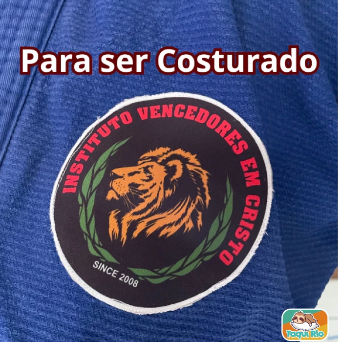 Kit com Patchs 10CM Personalizados - Kimono Jiu-jitsu, judô