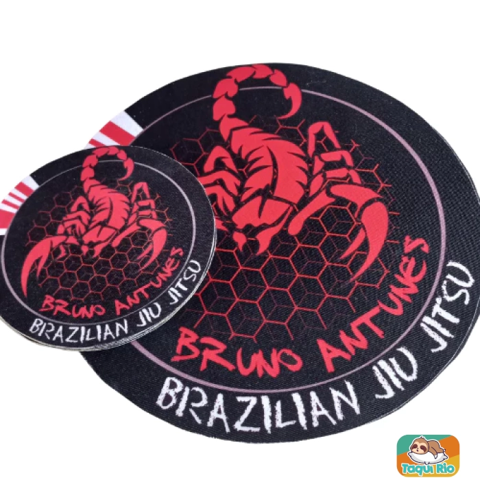 Kit com Patchs 20CM Personalizados - Kimono Jiu-jitsu, judô
