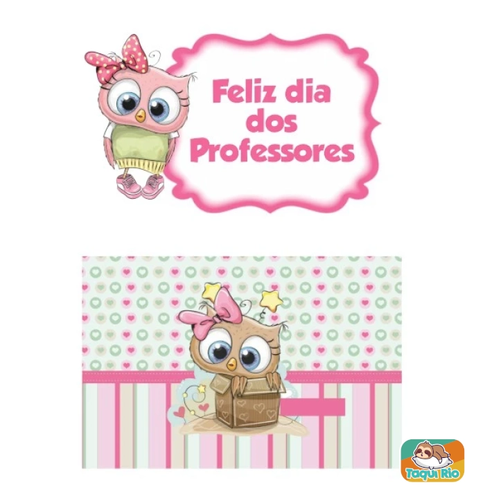 Almofada decorativa Dia dos Professores